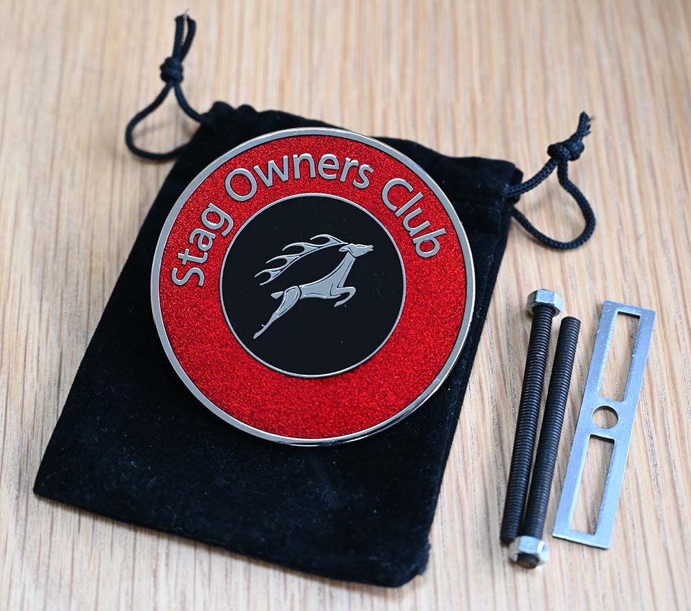 SOC Enamel Grill Badge & fixing kit