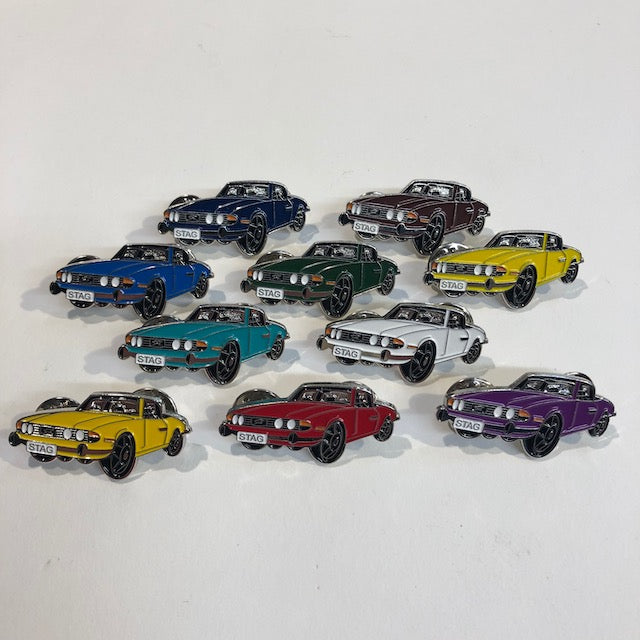 Stag Pin Badge