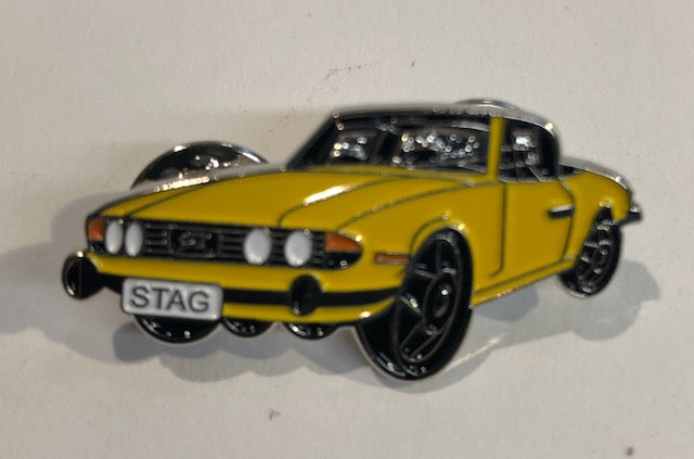 Stag Pin Badge