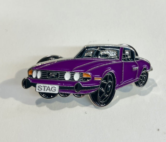 Stag Pin Badge