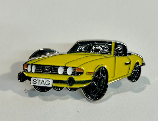 Stag Pin Badge