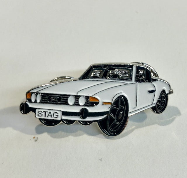 Stag Pin Badge