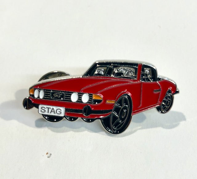 Stag Pin Badge