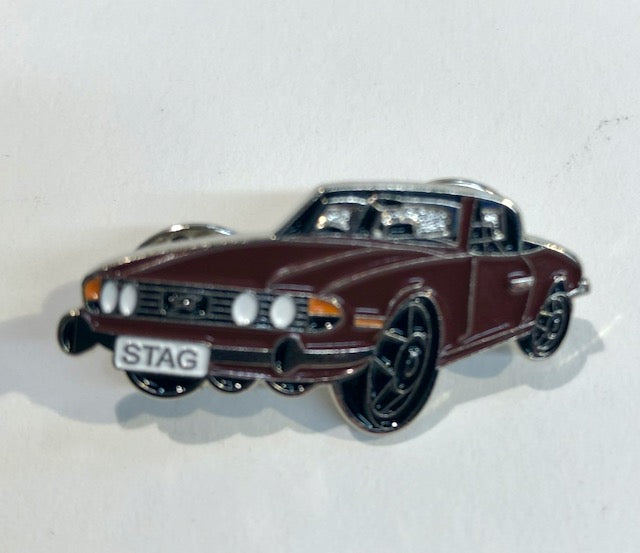 Stag Pin Badge