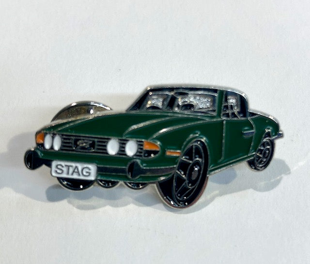 Stag Pin Badge