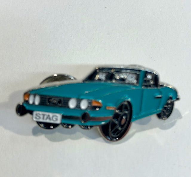 Stag Pin Badge