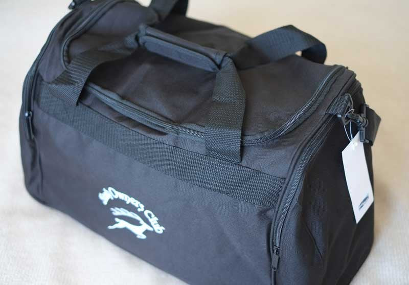 Black Holdall with SOC Logo