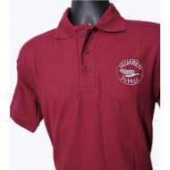 Burgundy Polo Shirt with embroidered Humber Logo