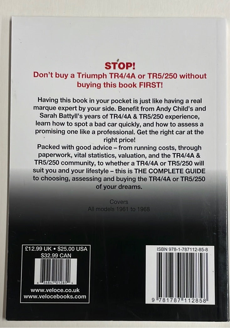 The Essential Buyer's Guide - Triumph TR4/4A & TR5/250