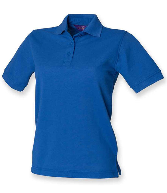 Ladies Polo Shirt with SOC logo - Royal Blue