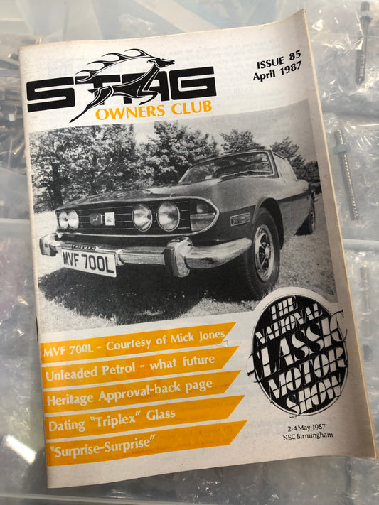 SOC Magazine - Issue 85. April 1987.