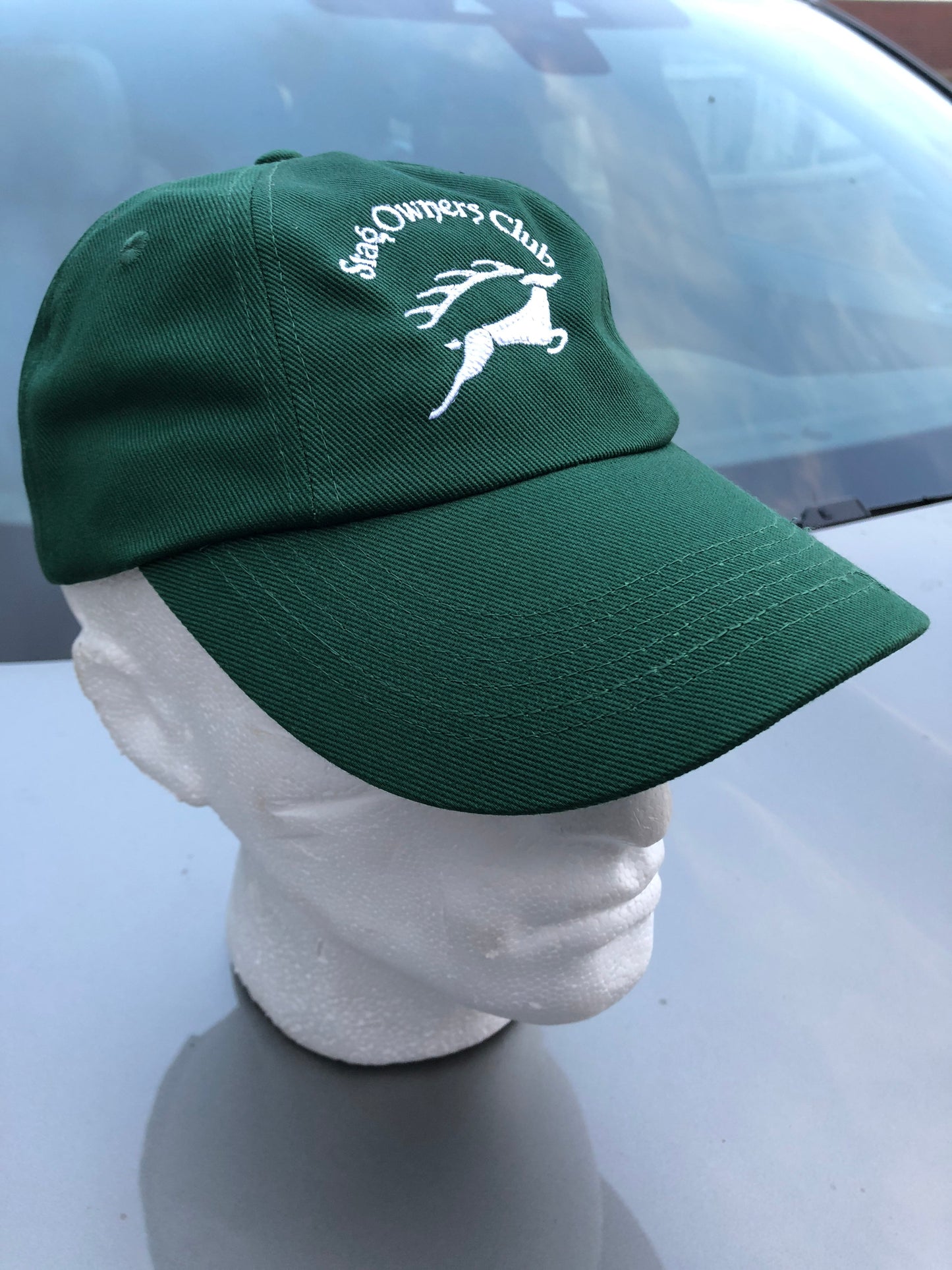 Low Profile Baseball Cap with SOC Logo - Green